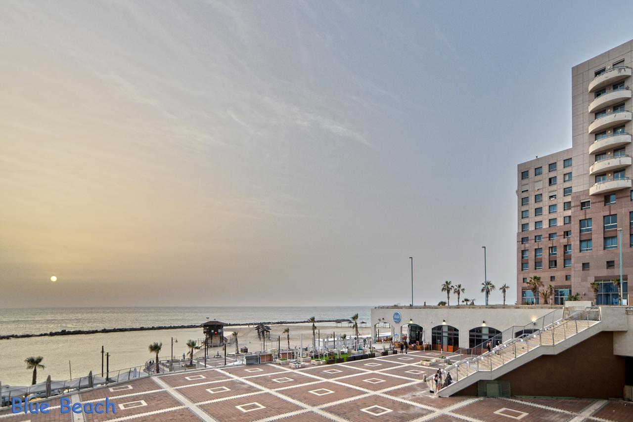 מגדל אלמוג חיפה - דירות "בלו ביץ'" על הים Exterior foto