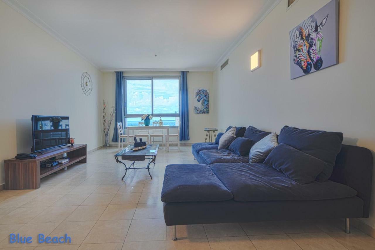 מגדל אלמוג חיפה - דירות "בלו ביץ'" על הים Exterior foto